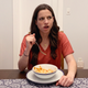 Image for article titled Unexpected Crunch Prompts Woman To Take Roll Call Of Teeth With Tip Of Tongue